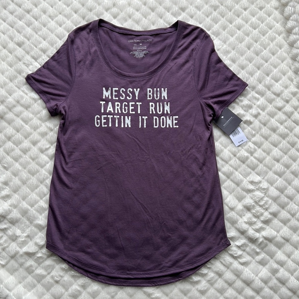 Dusty Plum Women’s Target Run T Shirt